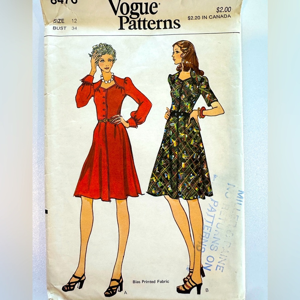 Vogue 8476